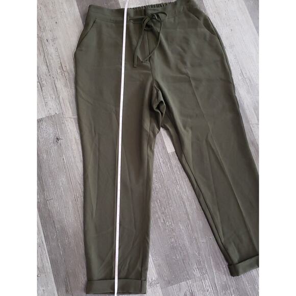 7th Avenue Design Studio New York & Company Olive Green Dress Pants / Slacks - Picture 6 of 7